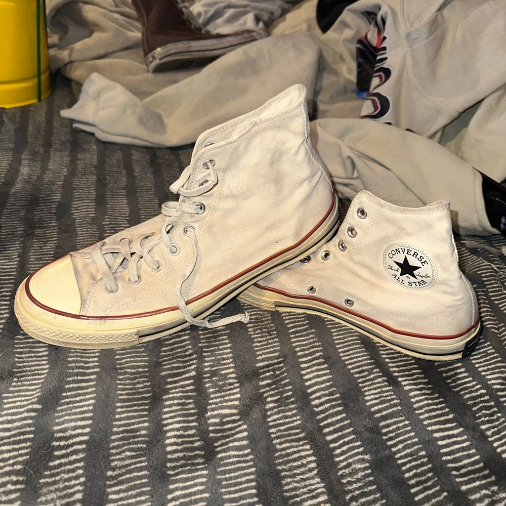 Men’s White Hi-Top Converse